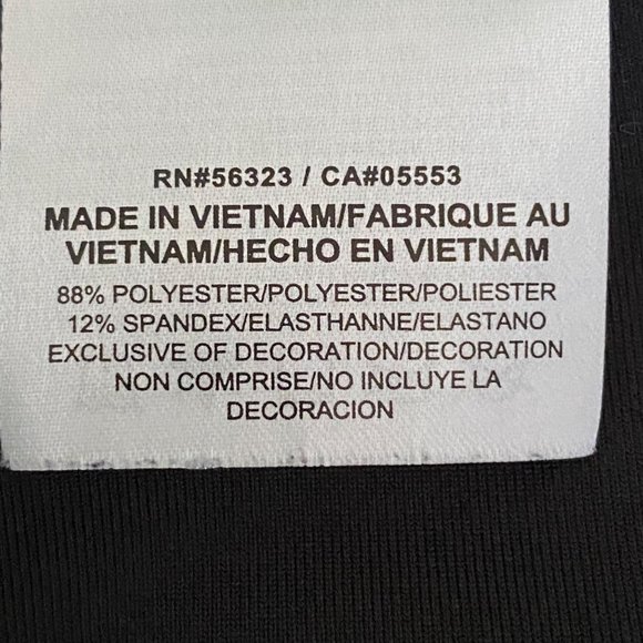 Nike Pro Dri Fit BE STRONG Womens Size XS Leggings Capri Pants Black Running - Picture 7 of 10